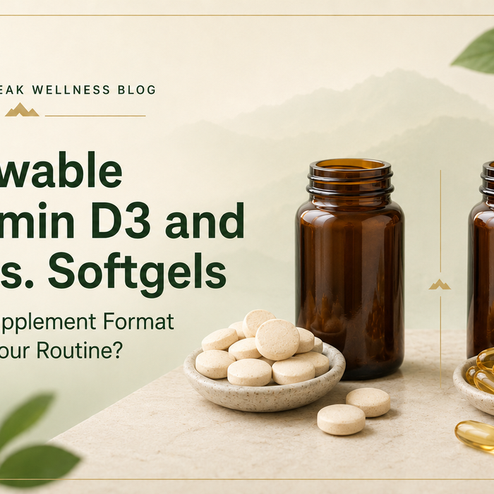 Chewable Vitamin D3 and K2 vs. Softgels: Which Supplement Format May Fit Your Routine?