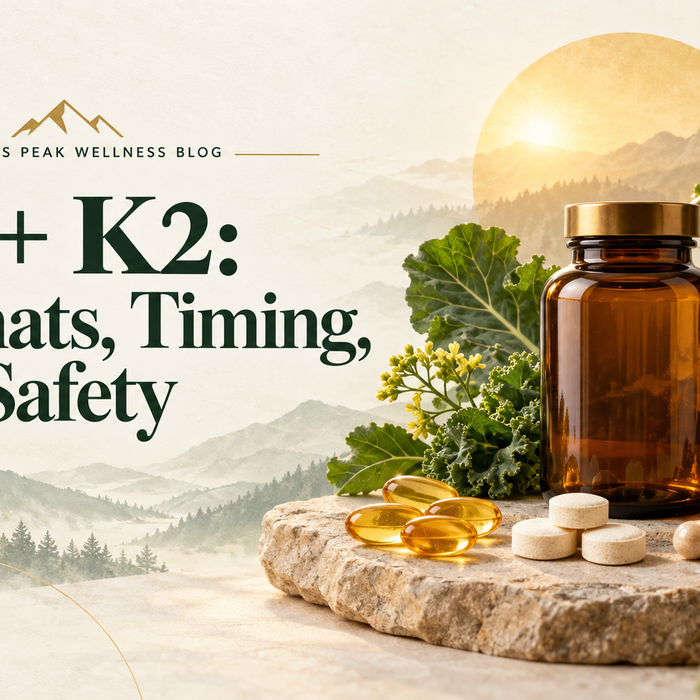 Vitamin D3 and K2 Chewables Gummies or Softgels Which Format Fits Your Routine