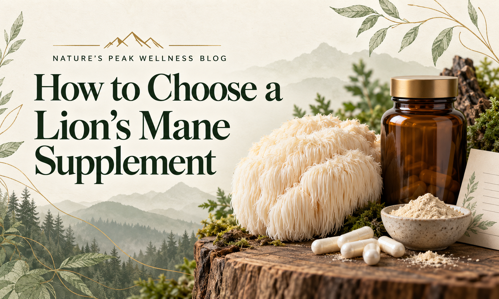 How to Choose a Lion’s Mane Supplement