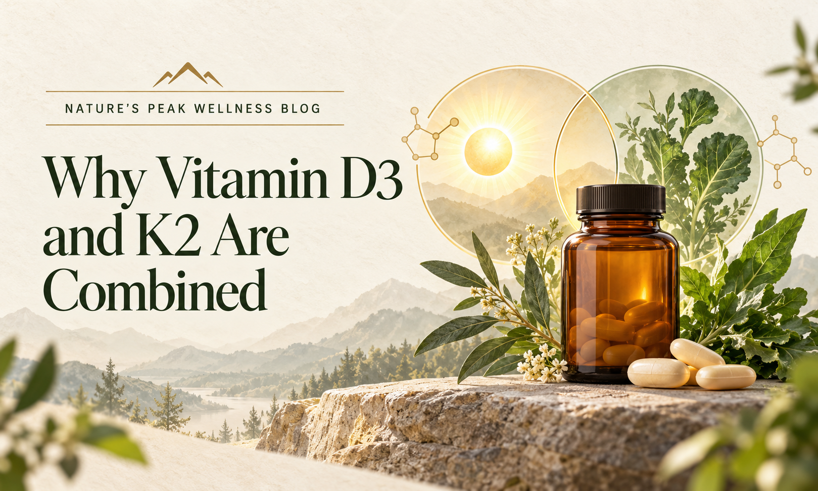 Why Vitamin D3 and K2 Are Often Combined in Supplements