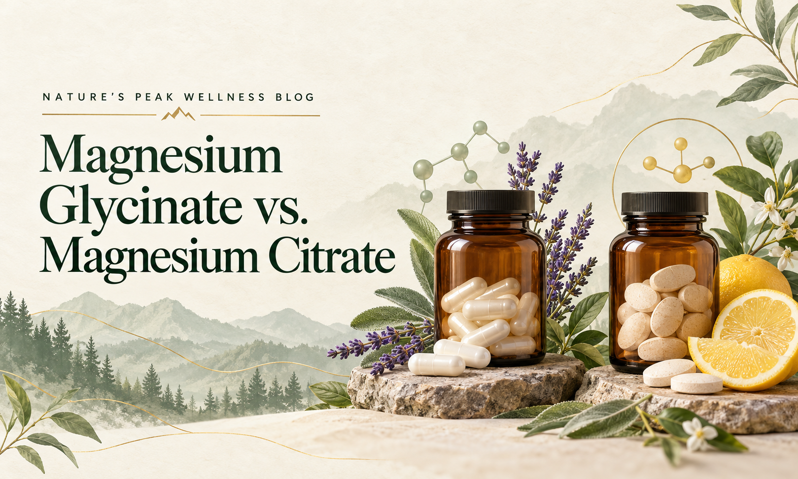 Magnesium Glycinate vs Magnesium Citrate Which Form Fits Your Routine