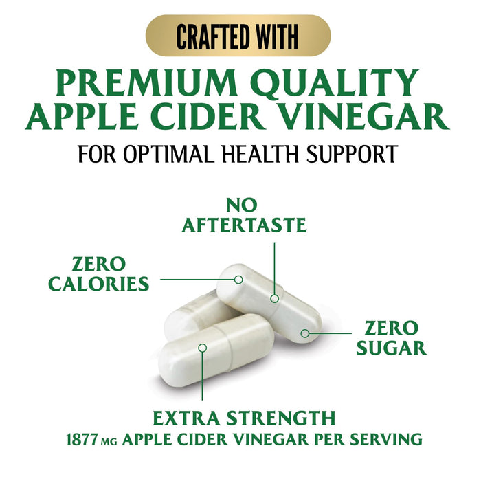Apple Cider Vinegar Capsules – 60 Count