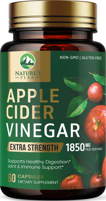 Apple Cider Vinegar Capsules – 60 Count