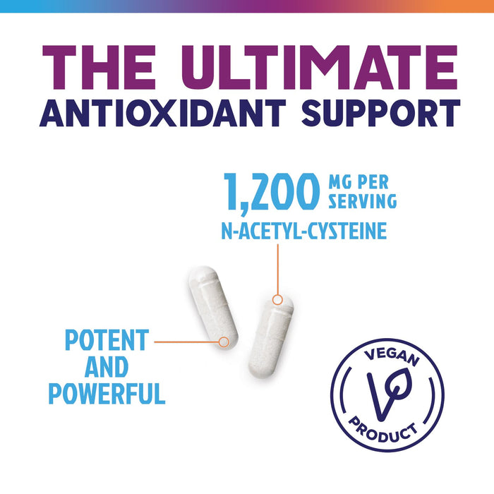 N-Acetyl Cysteine (NAC) 1200 mg - 60 Capsules