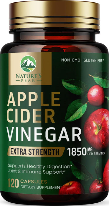 Apple Cider Vinegar Capsules – 120 Count