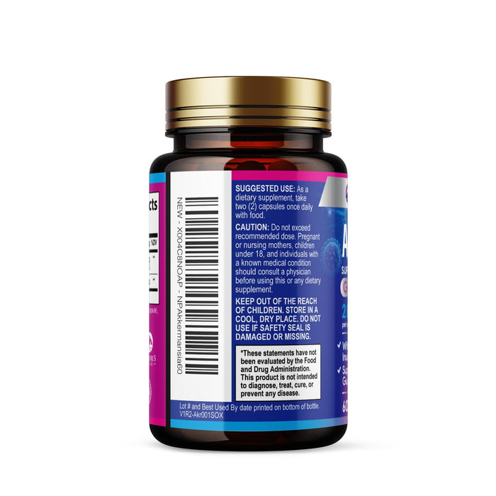 Akkermansia Probiotic with Prebiotic Fiber – 60 Count