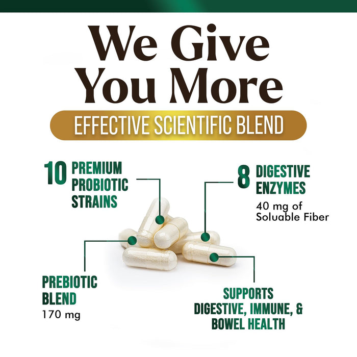 Daily Probiotic – 120 Billion CFU – 120 Count