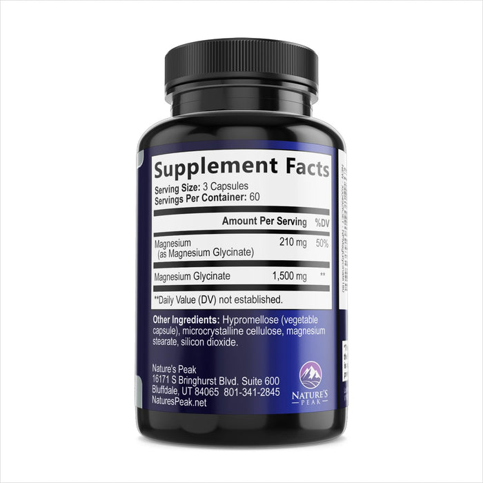 Magnesium Glycinate 250mg – 180 Count