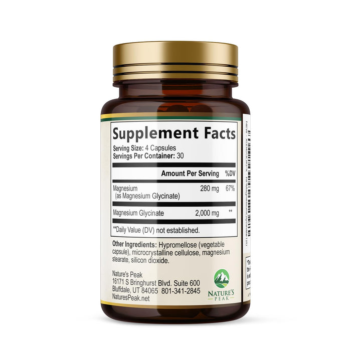 Magnesium Glycinate 500 mg – 120 Count