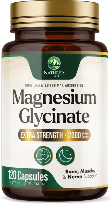 Magnesium Glycinate 500 mg – 120 Count