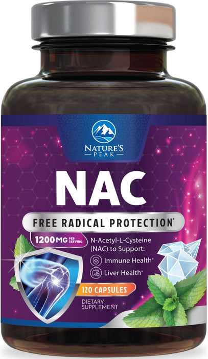 N-Acetyl Cysteine (NAC) 1200 mg - 120 Capsules