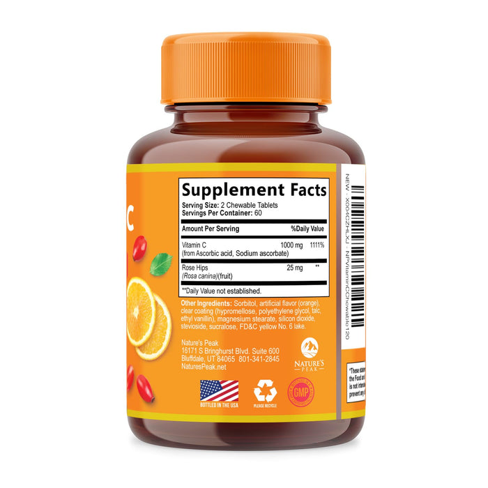 Vitamin C 1000 mg – 120 Count