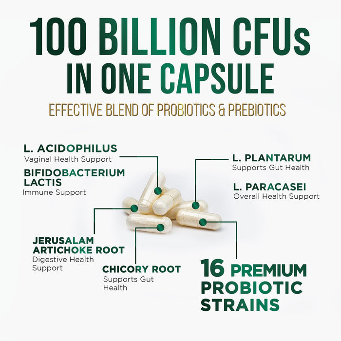 Daily Probiotic – 120 Billion CFU – 60 Count