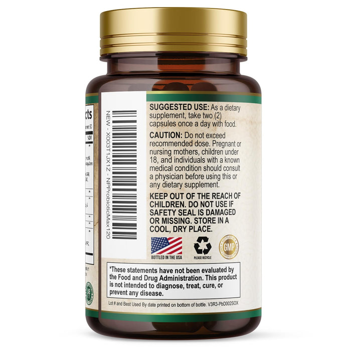 Daily Probiotic – 120 Billion CFU – 120 Count