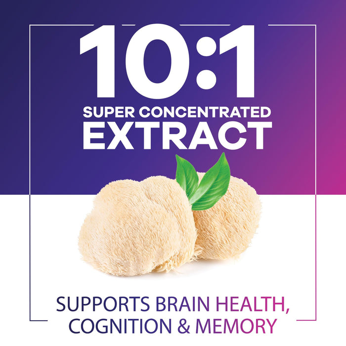 Lions Mane Mushroom Capsules 10,000mg – 60 Count