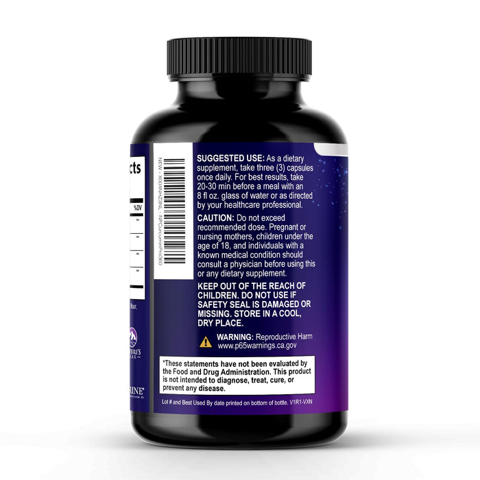 Turmeric Curcumin 2350mg – 360 Capsules