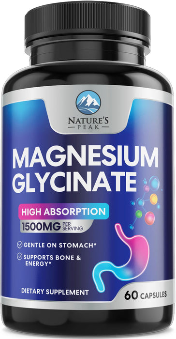 Magnesium Glycinate 250mg – 60 Count