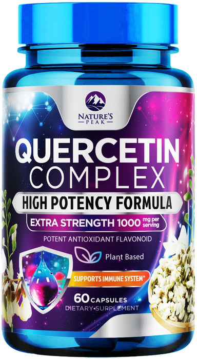 Quercetin with Bromelain 1000mg – 60 Count
