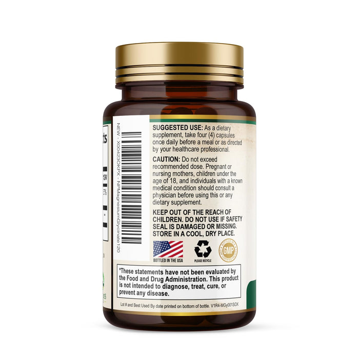 Magnesium Glycinate 500 mg – 120 Count