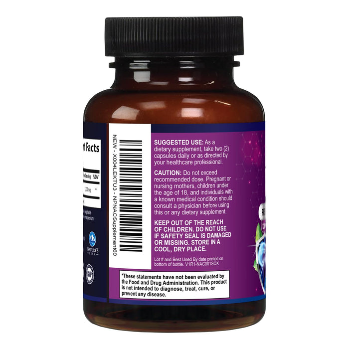 N-Acetyl Cysteine (NAC) 1200 mg - 60 Capsules