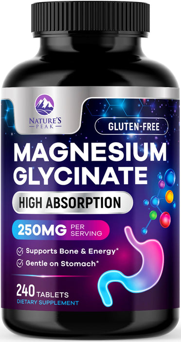 Magnesium Glycinate 250mg – 240 Count