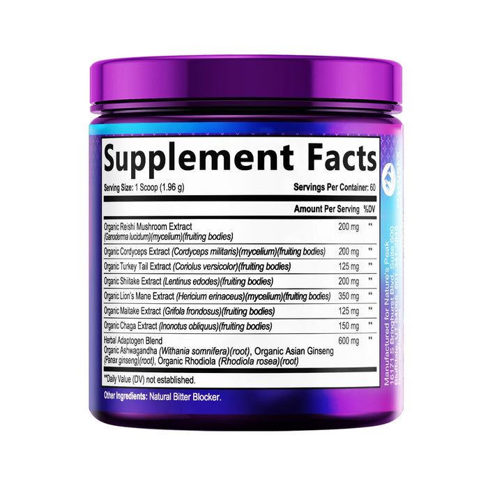 Mushroom Powder – 60 Servings