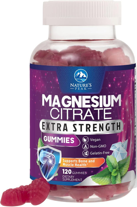 Magnesium Citrate Gummies – 120 Gummies
