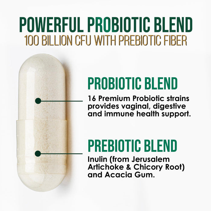 Daily Probiotic – 120 Billion CFU – 60 Count