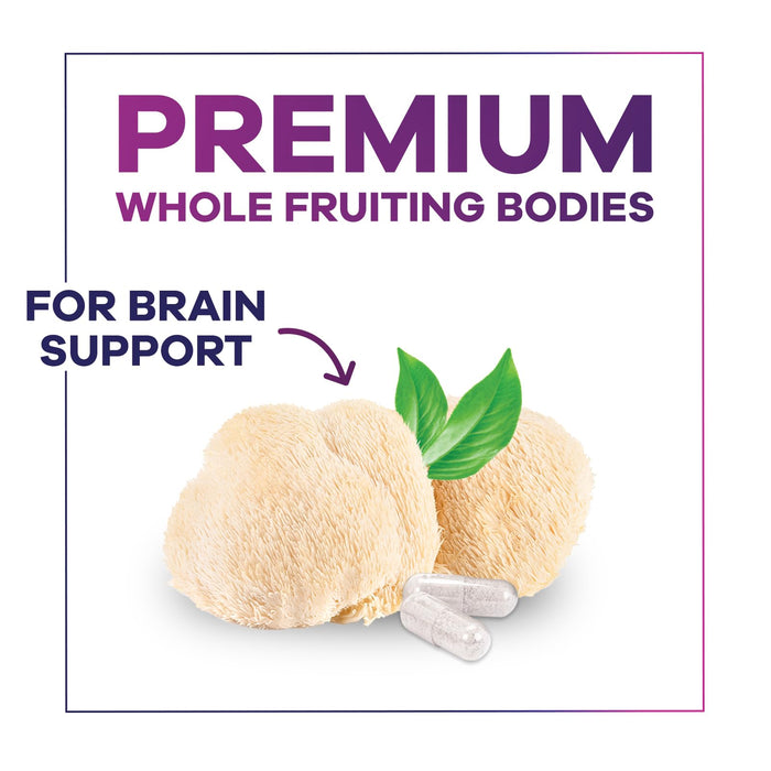 Lions Mane Mushroom Capsules 10,000mg – 60 Count