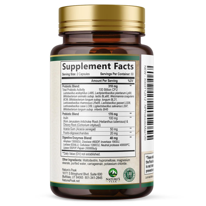 Daily Probiotic – 120 Billion CFU – 120 Count