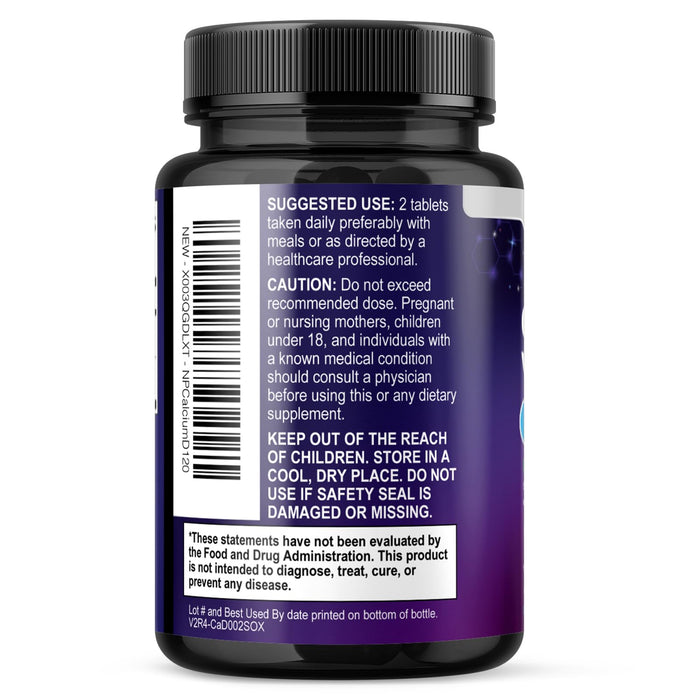 Calcium 1200 mg + Vitamin D3 – 120 Count