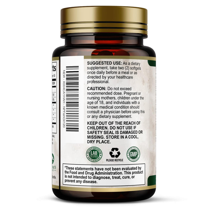 Omega-3 Fish Oil – 2400mg – 120 Count