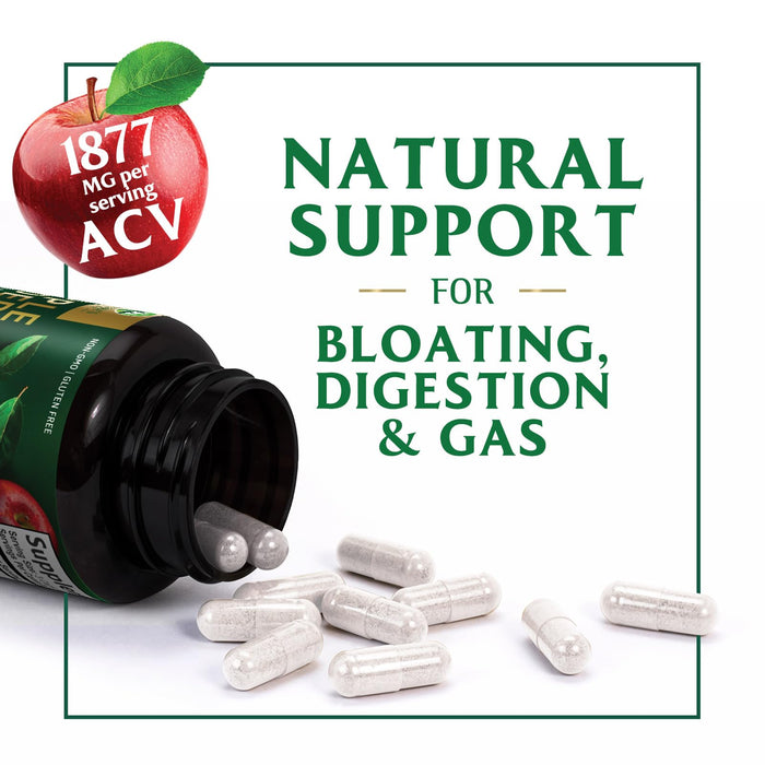 Apple Cider Vinegar Capsules – 60 Count