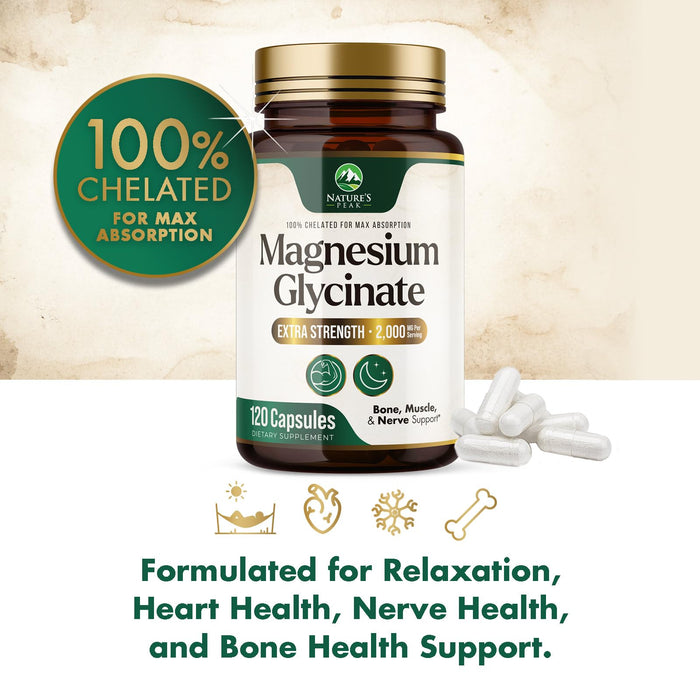 Magnesium Glycinate 500 mg – 120 Count