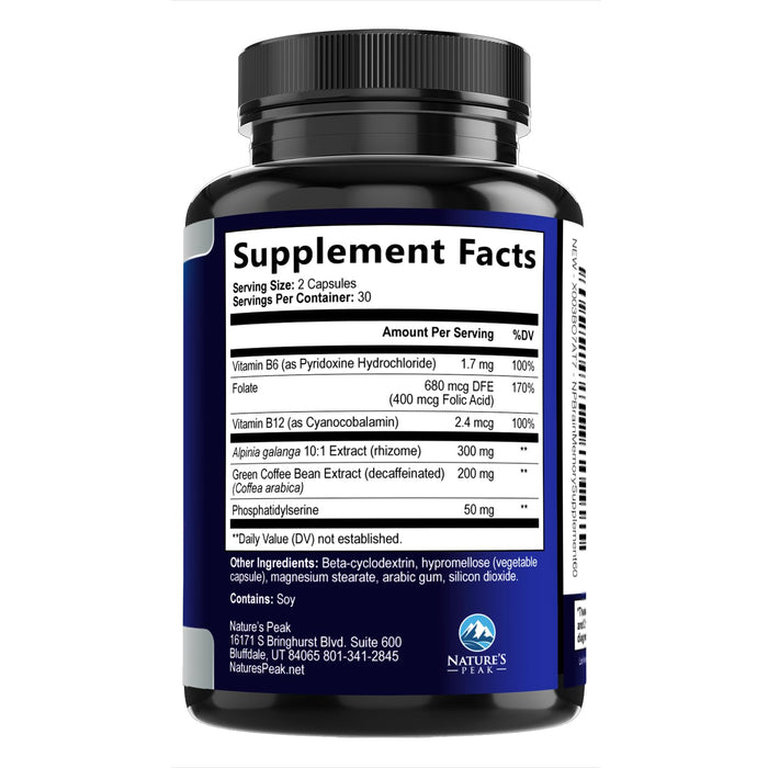 Brain & Focus Nootropic Formula – 60 Count