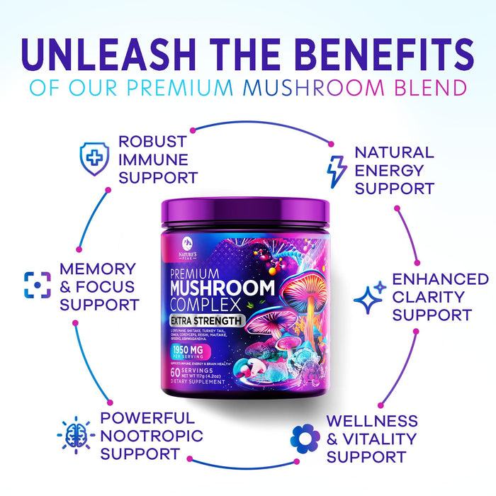 Mushroom Powder – 60 Servings