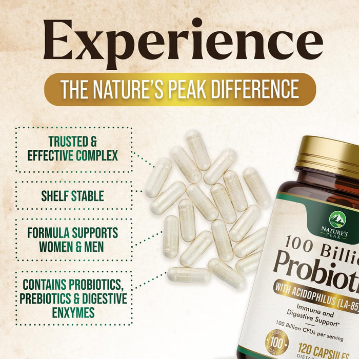 Daily Probiotic – 120 Billion CFU – 120 Count