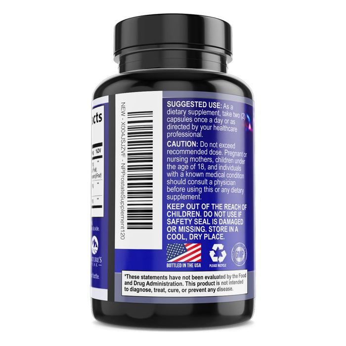Mens Prostate Support Formula - 120 Capsules