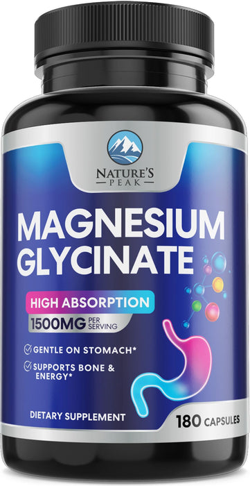 Magnesium Glycinate 250mg – 180 Count