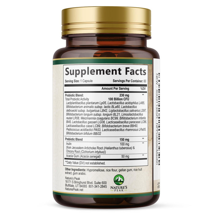 Daily Probiotic – 120 Billion CFU – 60 Count