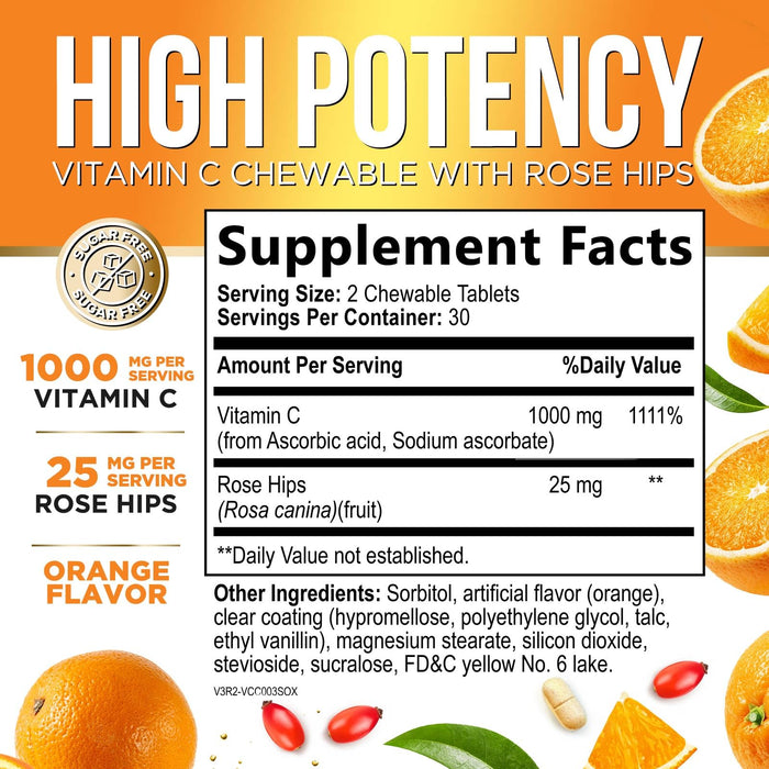 Vitamin C 1000 mg – 60 Count